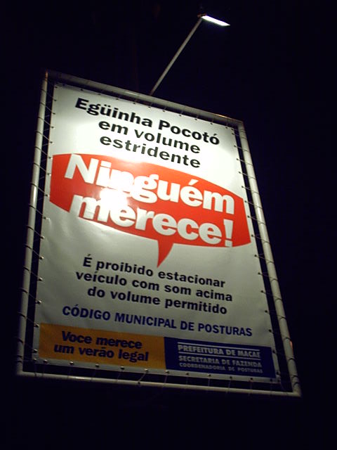 Eguinha Pocot&oacute;: ningu&eacute;m merece