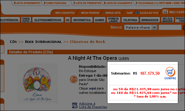 Malditos juros!