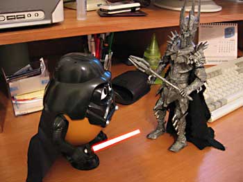 Tater versus Sauron
