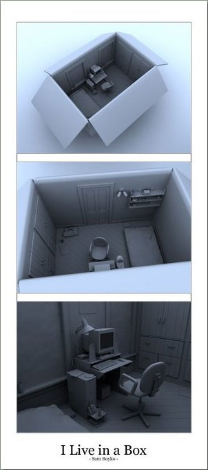 I Live in a Box, by sbv20