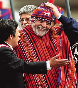 Lula em Cuzco