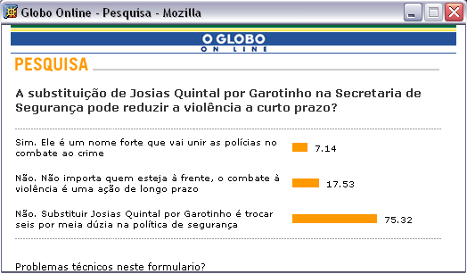 Um garotinho