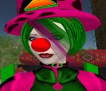 Avatar de palhaço no Second Life