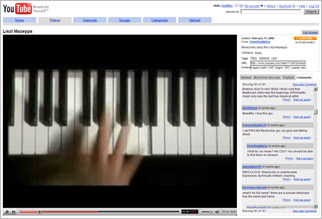 Tela do YouTube depois de instalado o YouTube Googler
