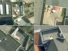 Alguns flagras de nudez pegos no Google Earth.
