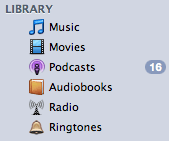 Catálogo de Audiobooks no iTunes